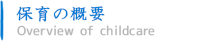 保育の概要